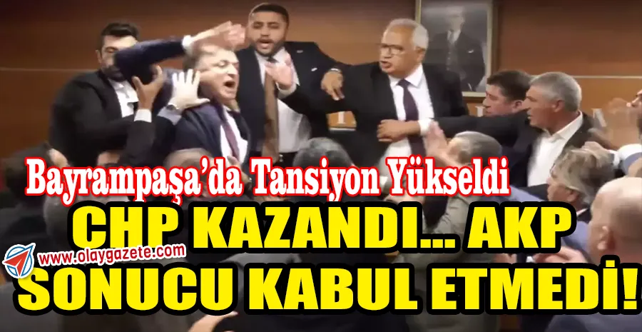KURA SONRASI BAYRAMPAŞA’DA SİYASİ KRİZ: AKP İTİRAZ İÇİN HAZIRLANIYOR!