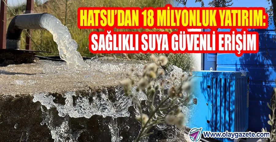 HATSU’DAN MODERN İÇME SUYU PAKET ARITMA PROJESİ