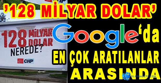 128 MİLYAR DOLAR AKP SEÇMENİNİN DE RADARINA GİRDİ