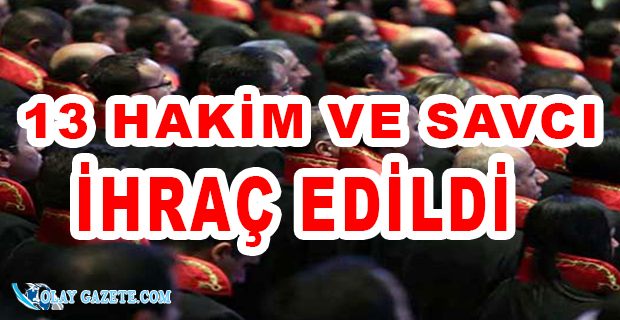 13 HAKİM VE SHSK