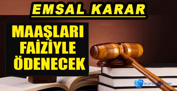 15 TEMMUZ SONRASI MESLEKTEN İHRAÇ EDİLEN ASTSUBAYA EMEKLİLİK HAKKI