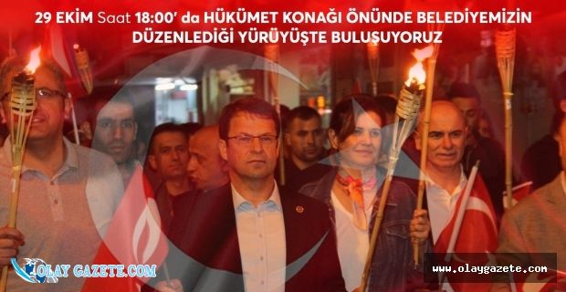 29 EKİM’DE SAMANDAĞ’DA CUMHURİYET YÜRÜYÜŞÜ …