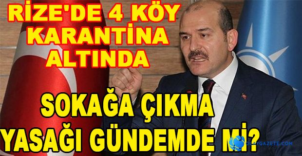 2 BELDE VE KÖY KARANTİNA ALTINDA