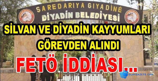 2 BELEDİYE KAYYUMU GÖREVDEN ALINDI