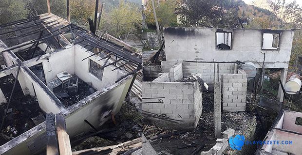 3 Yayla evi kül oldu!