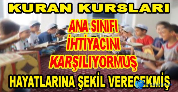 4-6 YAŞ KURAN KURSLARINA YENİLERİ EKLENİYOR