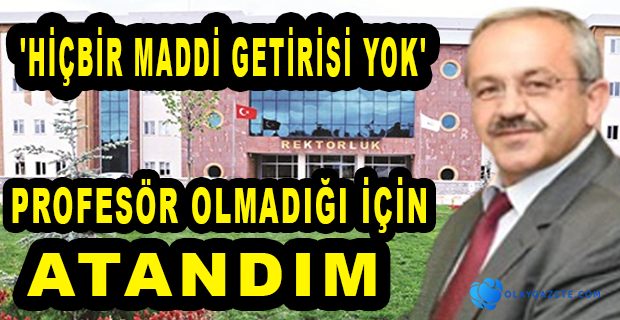 4 FAKÜLTEYE DEKAN VEKİLİ OLARAK ATANAN REKTÖR YARDIMCISI ŞİMŞEK KONUŞTU