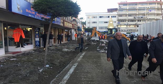 5 TEMMUZ CADDESİNDE KALDIRIMLAR YENİLENİYOR