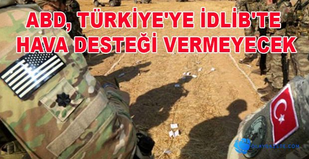 ABD HAVA DESTEĞİ VERMEYECEK