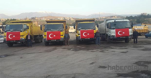 AFRİN HAREKÂTINA ARAÇ DESTEĞİ SÜRÜYOR