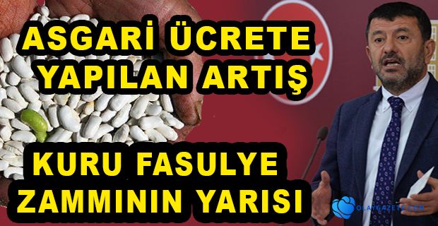 AĞBABA, TEMEL GIDA MADDELERİNE GELEN ZAM İLE ASGARİ ÜCRET ARTIŞINI KARŞILAŞTIRDI 