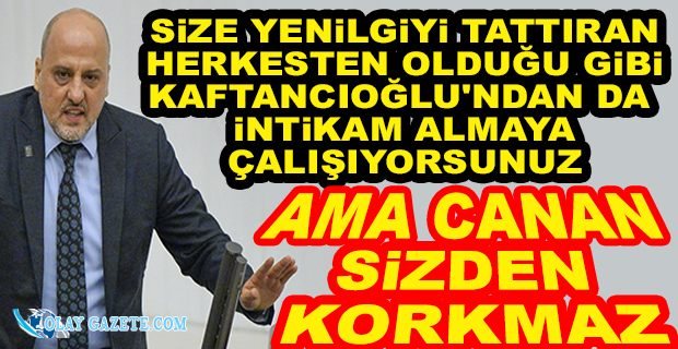 AHMET ŞIK:“BİZLERİ, TUTSAK EDEREK KORKUTABİLDİĞİNİZİ Mİ SANIYORSUNUZ”