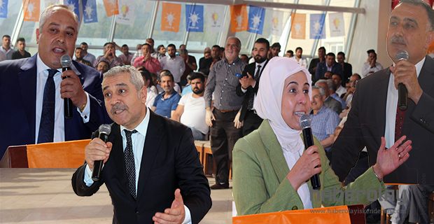 AK PARTİ ADAY ADAYLARI GÖRÜCÜYE ÇIKTI