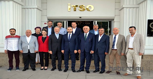 Ak Parti Hatay milletvekili adaylarından İTSO’ya ziyaret