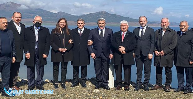 AK PARTİ HEYETİ’NDEN TAHTAKÖPRÜ BARAJINA İNCELEME