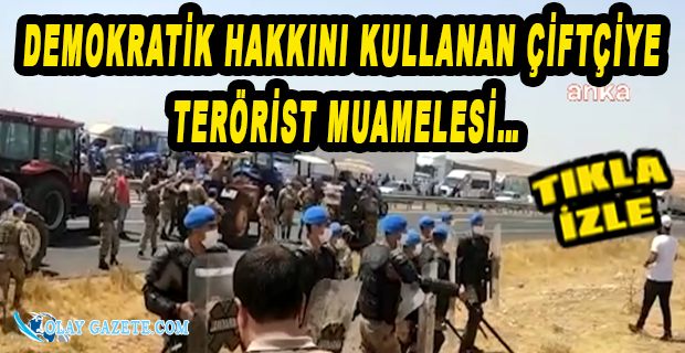 "AK PARTİ İSTİFA’ SLOGANI ATAN 18 ÇİFTÇİ GÖZALTINA ALINDI"