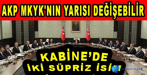 AK PARTİ KULİSLERİNDEN KABİNE DEĞİŞİKLİĞİ İDDİASI! 