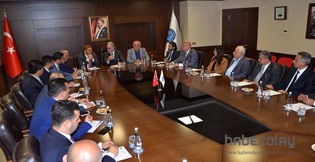 AK PARTİ YÖNETİMİNDEN İTSO’YA ZİYARETİ