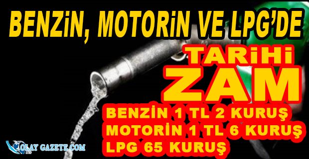 AKARYAKITA​​​​​​​ DEV ZAMLAR GELİYOR