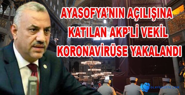 AKP HATAY MİLLETVEKİLİ ŞANVERDİ’NİN COVİD-19 TESTİ POZİTİF ÇIKTI.