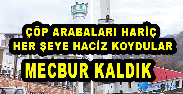  AKP’Lİ BELEDİYE VERGİ BORCUNA KARŞILIK İKİ CAMİ VERDİ