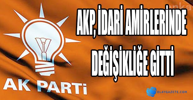 AKP’NİN YENİ İDARE AMİRİ, ALPAY ÖZALAN VE ALİ ŞAHİN OLDU