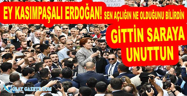  AKŞENER, İZMİT’TEN SESLENDİ: “SARAYINDAN ÇIK ERDOĞAN”