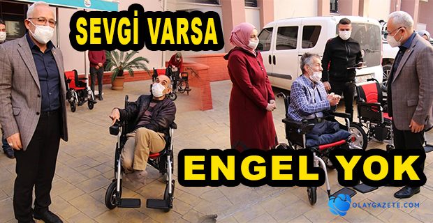 AKÜLÜ TEKERLEKLİ ARAÇ DESTEĞİMİZİ SÜRDÜRÜYORUZ