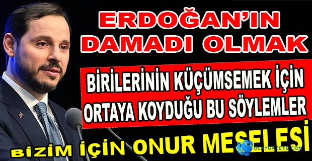 ALBAYRAK ONUR DUYDUĞU DURUMU AÇIKLADI