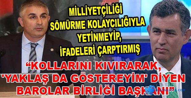 ANKARA BAROSU’NDAN FEYZİOĞLU’NA YANIT