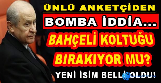 ANKARA KULİSLERİ BU İDDİAYLA ÇALKALANIYOR DEVLET BAHÇELİ KOLTUĞU BIRAKIYOR MU?