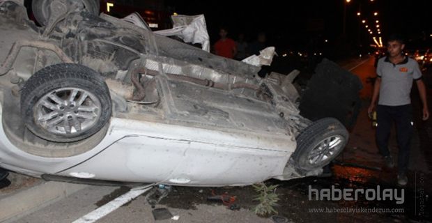 ANTAKYA’DA TRAFİK KAZASI