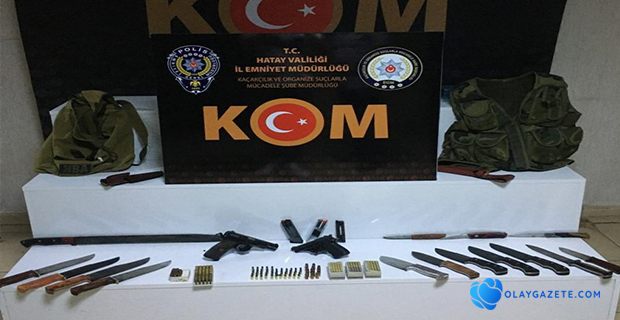 ANTAKYA’DA YAKALANAN MOTOSİKLET