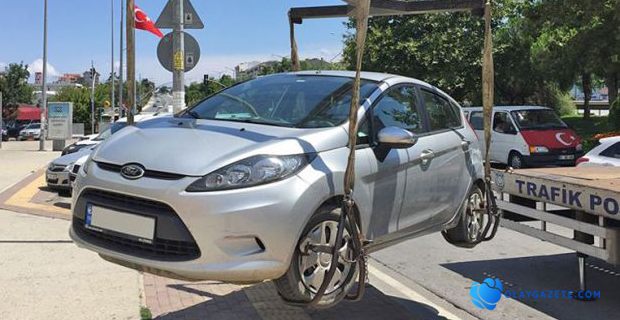 ARAÇ ÇEKME YERİNE PARK CEZASI