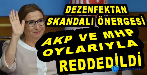 ARAŞTIRMA ÖNERGESİ RED EDİLDİ