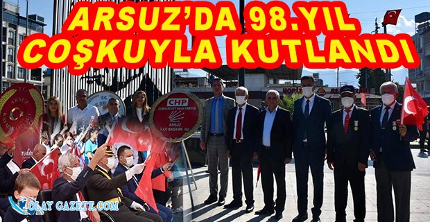 ARSUZ’DA 29 EKİM CUMHURİYET BAYRAMI COŞKUSU