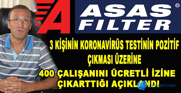 ASAŞ FİLTRE’DE KORONA TEDBİRİ