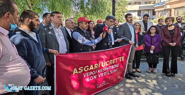 ASGARİ ÜCRETTEN VERGİ VE KESİNTİLERE SON VERİLSİN