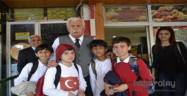 ASLAN’DAN DENİZCİLER ESNAFINA ZİYARET