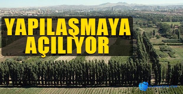 ATATÜRK ORMAN ÇİFTLİĞİ ARAZİSİNE HELİKOPTER HANGARI İNŞA EDİLECEK