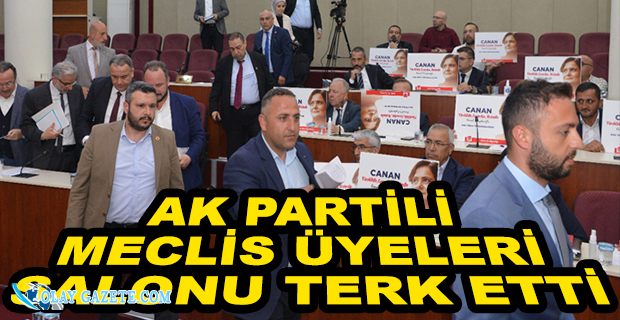 AVCILAR BELEDİYE MECLİSİ’NDE CANAN KAFTANCIOĞLU GERGİNLİĞİ