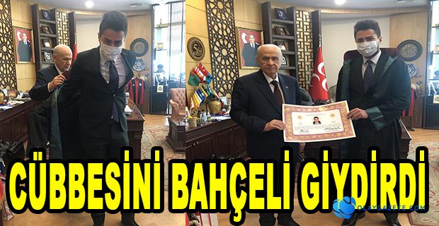 AVUKATLIK CÜBBESİNİ DEVLET BAHÇELİ GİYDİRDİ