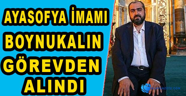 AYASOFYA İMAMI PROF. DR. MEHMET BOYNUKALIN