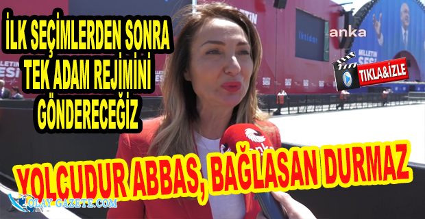 AYLİN NAZLIAKA: “HEP BİRLİKTE UMUDU ÖRGÜTLEYELİM, GÜZEL YARINLARI KURALIM”