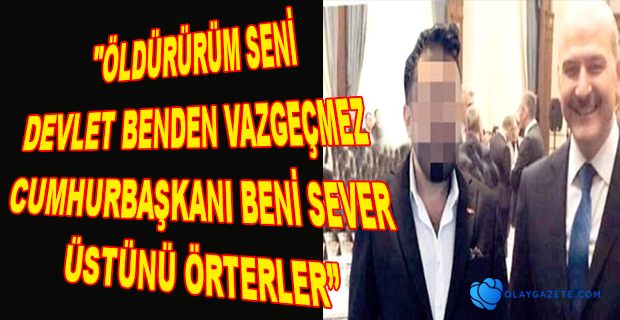 AYRILMAK İSTEYEN SEVGİLİSİNE SOYLU İLE ÇEKİLMİŞ FOTOĞRAFLARINI GÖSTERİP TEHDİT ETTİ