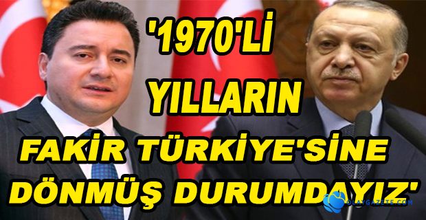 BABACAN İKTİDAR PROBLEMLERİ ÇÖZEMEDİĞİ İÇİN KONUŞULMASINI YASAKLIYOR