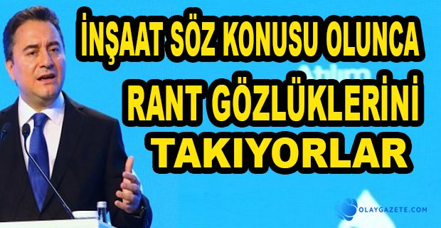 BABACAN: İMAR BARIŞI HUKUKSUZLUĞU KALIN BİR YORGANLA KAPATMAKTIR 