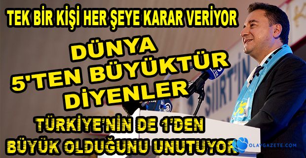 BABACAN’DAN: DÜNYA 5