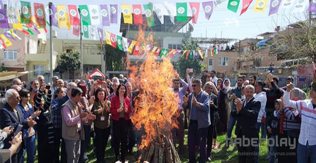 Baharın Müjdecisi Nevruz Ateşi yakıldı…