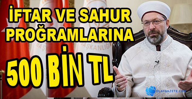 BAHÇE BAKIMINA 203 BİN TL
